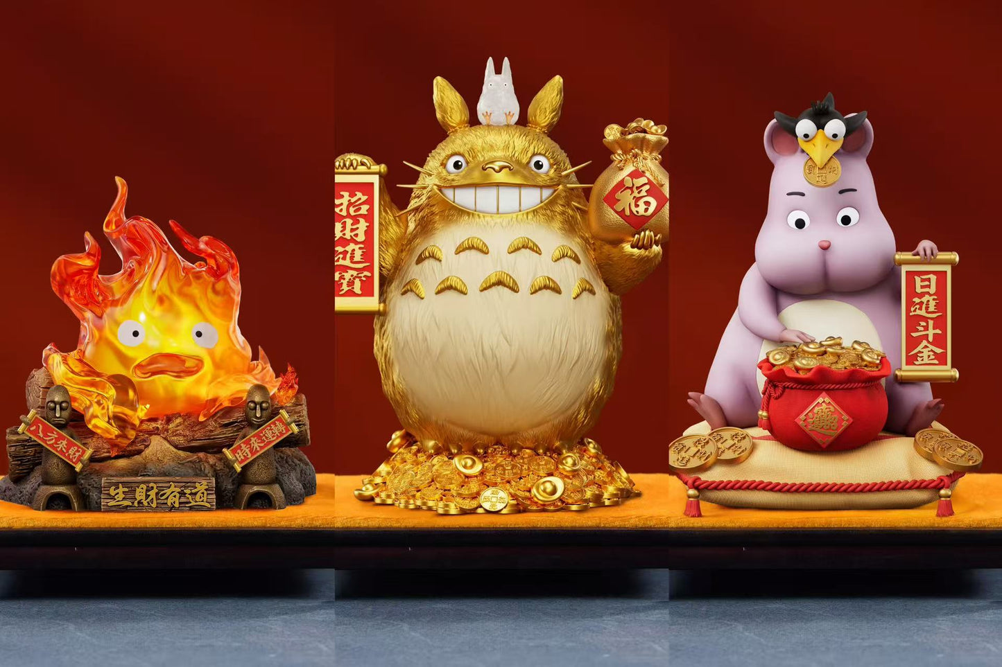 MAR - Totoro, Calcifer and Boh