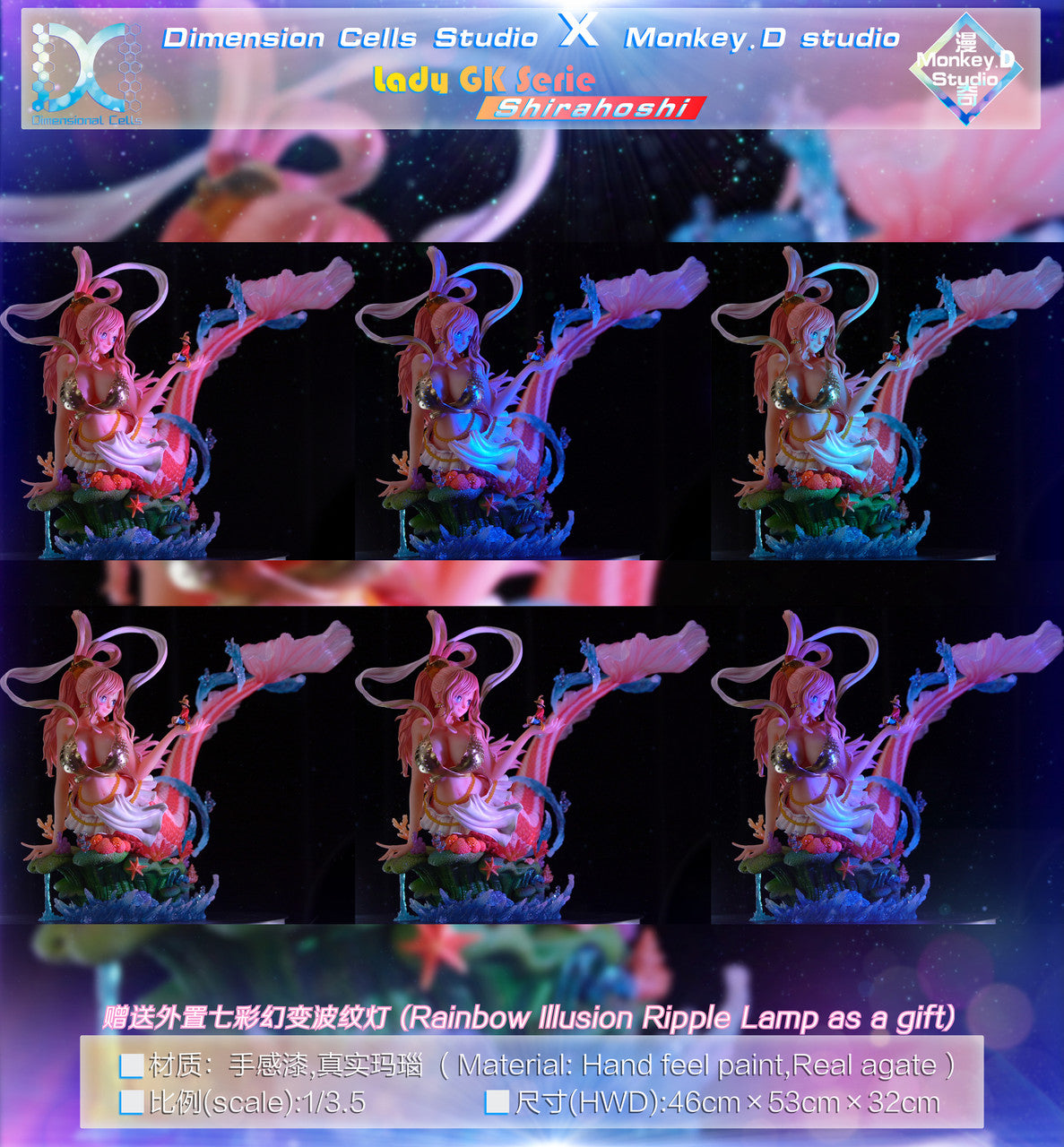 Dimension Cells x Monkey D - Shirahoshi