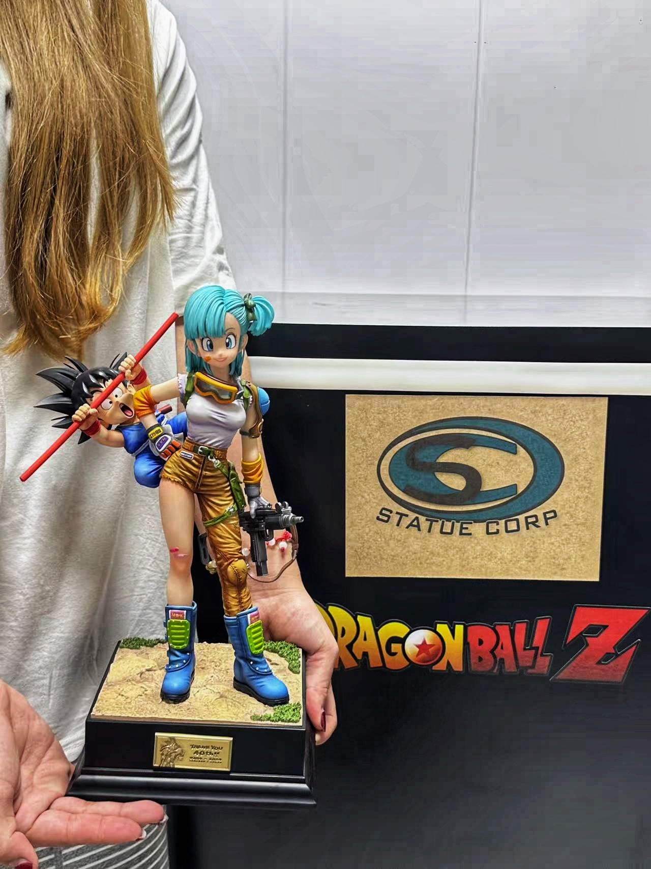 Infinite - Bulma and Kid Goku