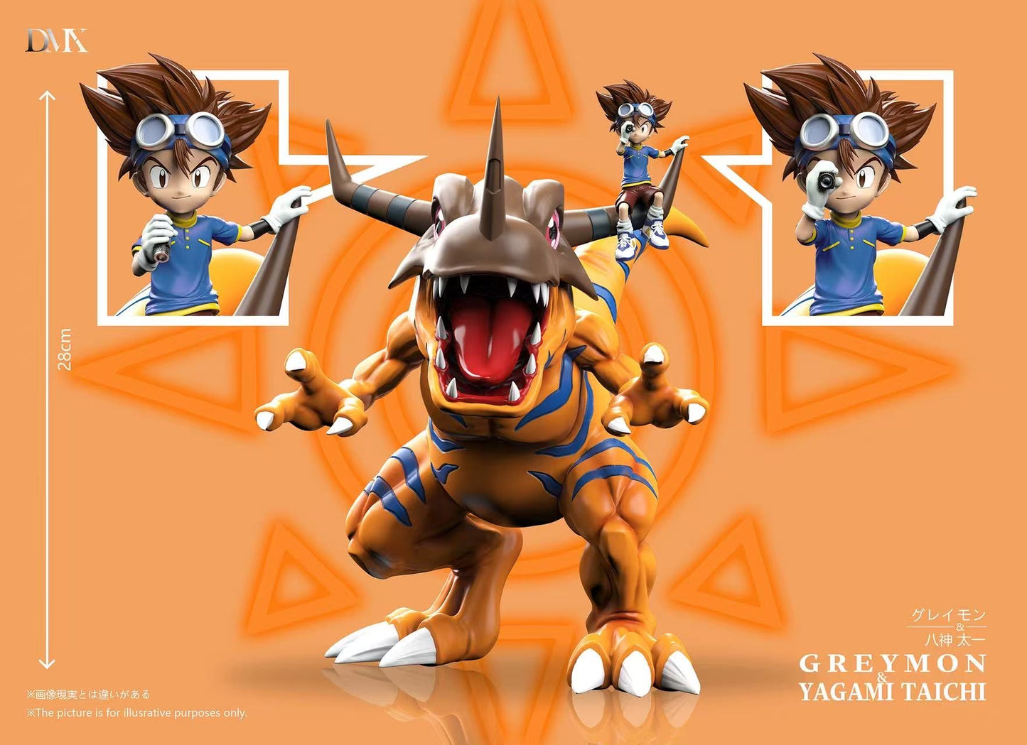 DMX - Greymon and Yagami Taichi