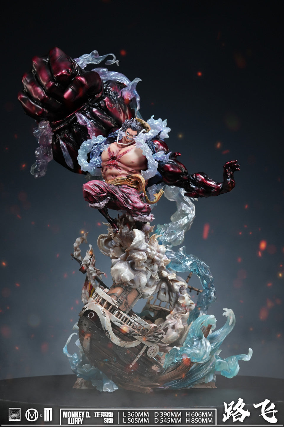 Cortina de Hierro - Gear 4 Luffy