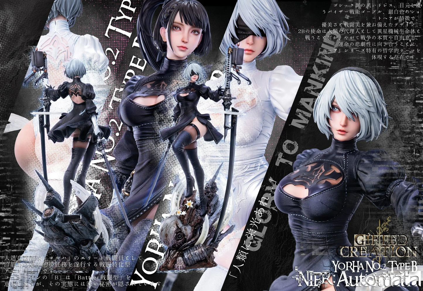 Gifted Creations - Eve and 2B