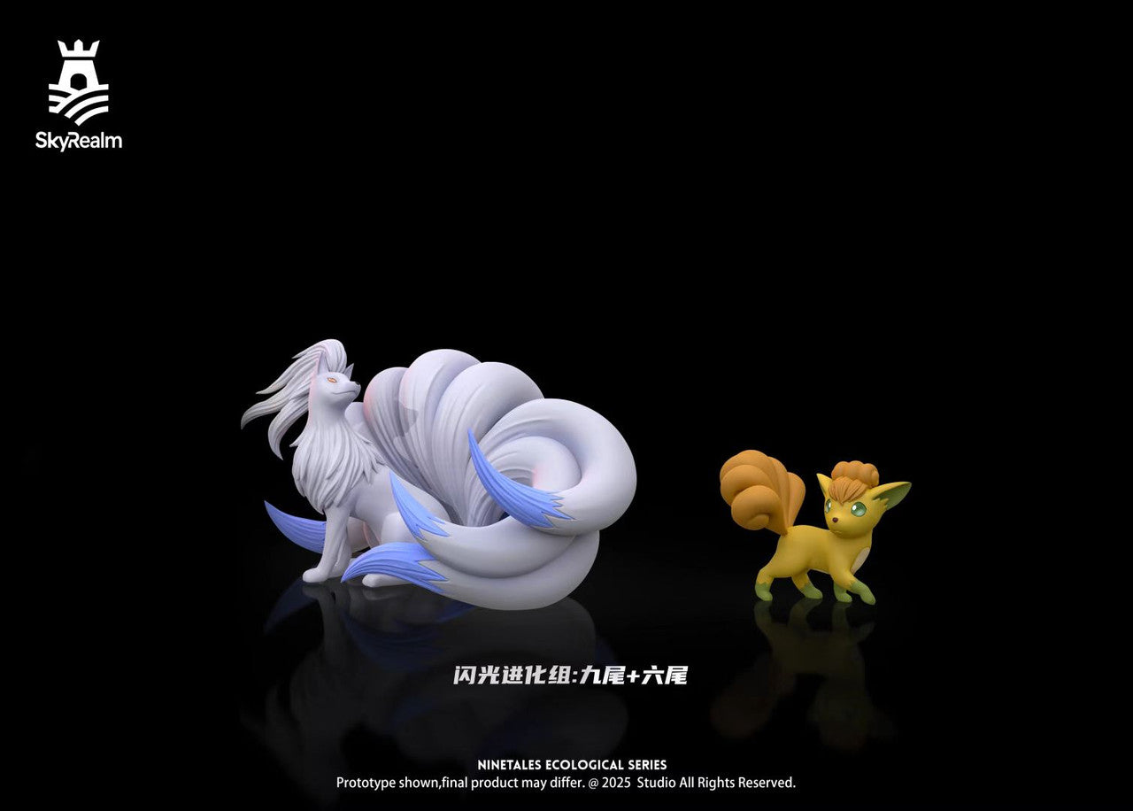 Sky Realm - Ninetales and Vulpix