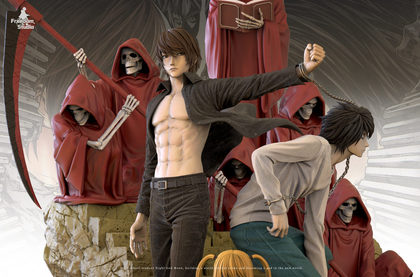 Freedom - Light Yagami, Misa and L