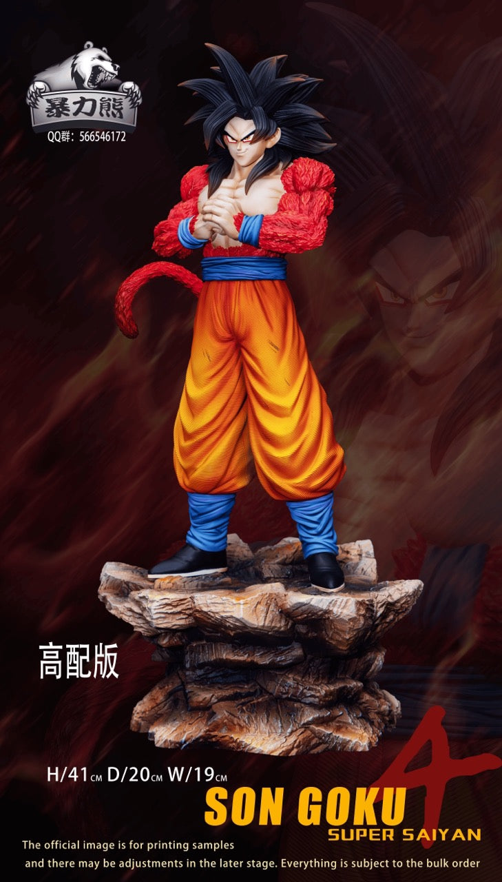 Violent Bear - SSJ4 Goku, Vegeta and Gogeta