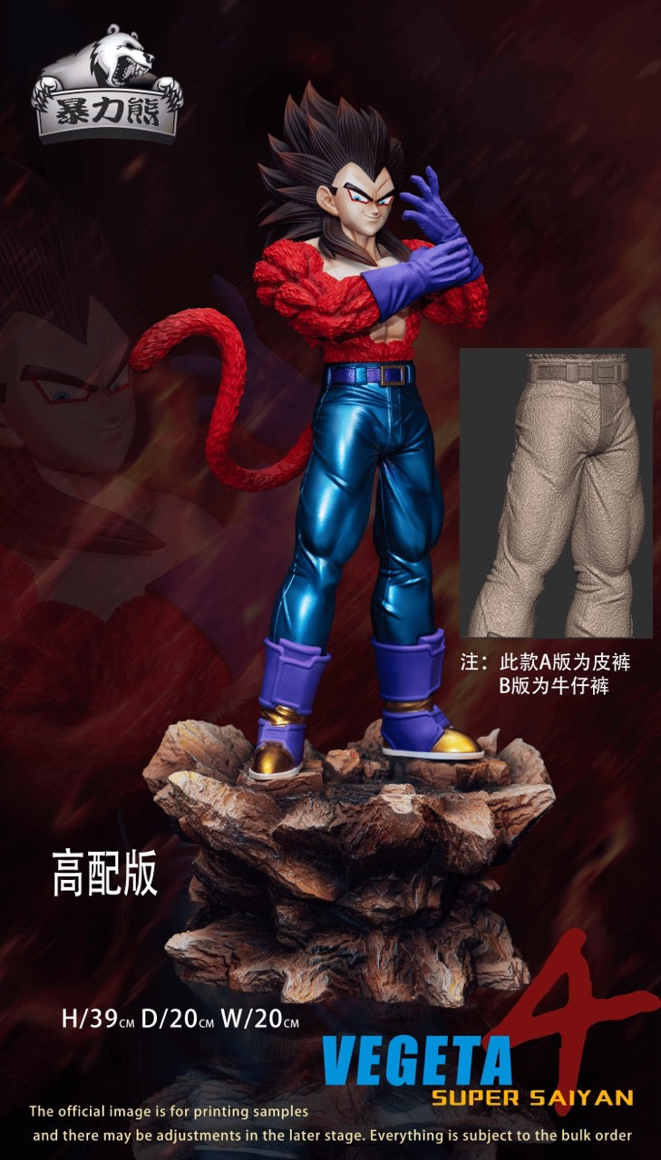 Violent Bear - SSJ4 Goku, Vegeta and Gogeta