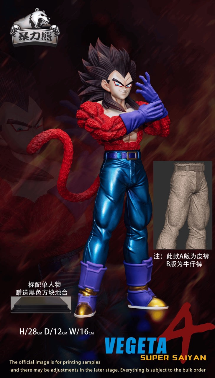 Violent Bear - SSJ4 Goku, Vegeta and Gogeta