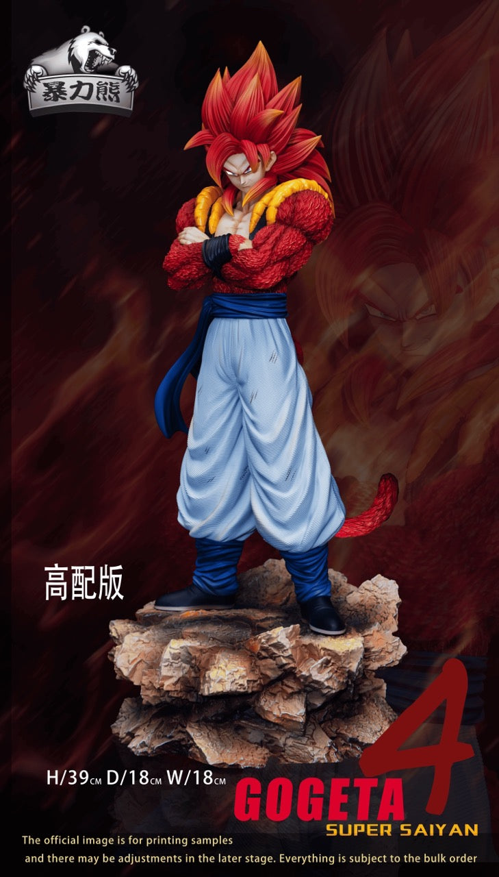 Violent Bear - SSJ4 Goku, Vegeta and Gogeta