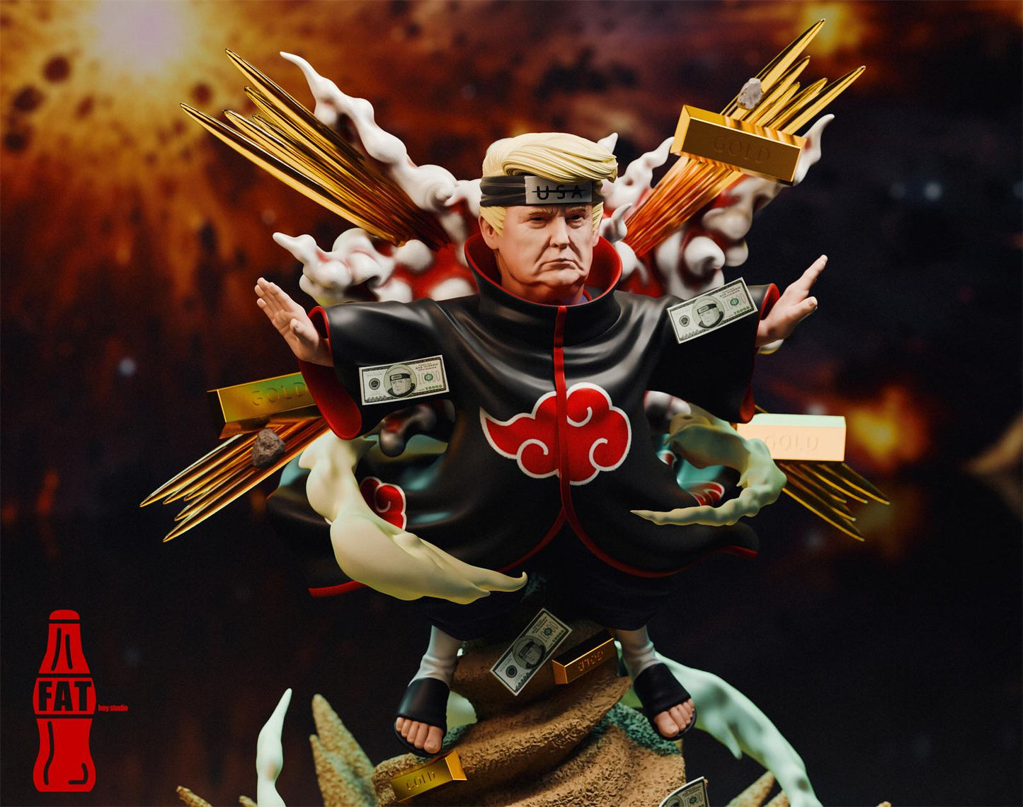 Super x Fat Boy - Trump cos Pain