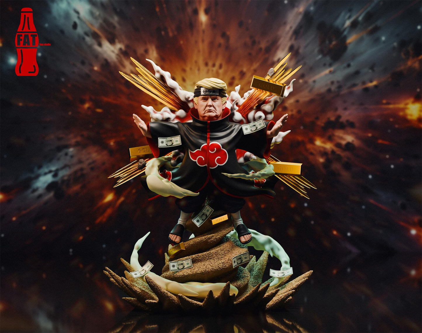 Super x Fat Boy - Trump cos Pain