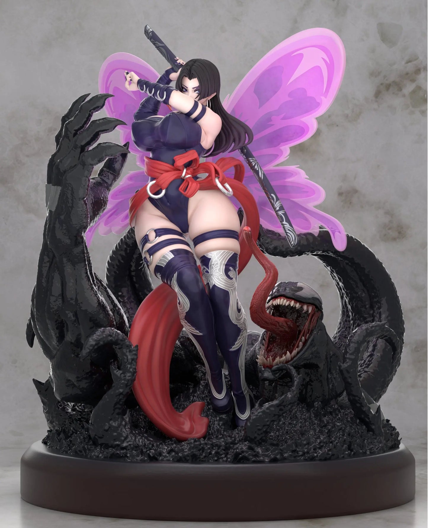 Xing Zhe - Psylocke and Venom