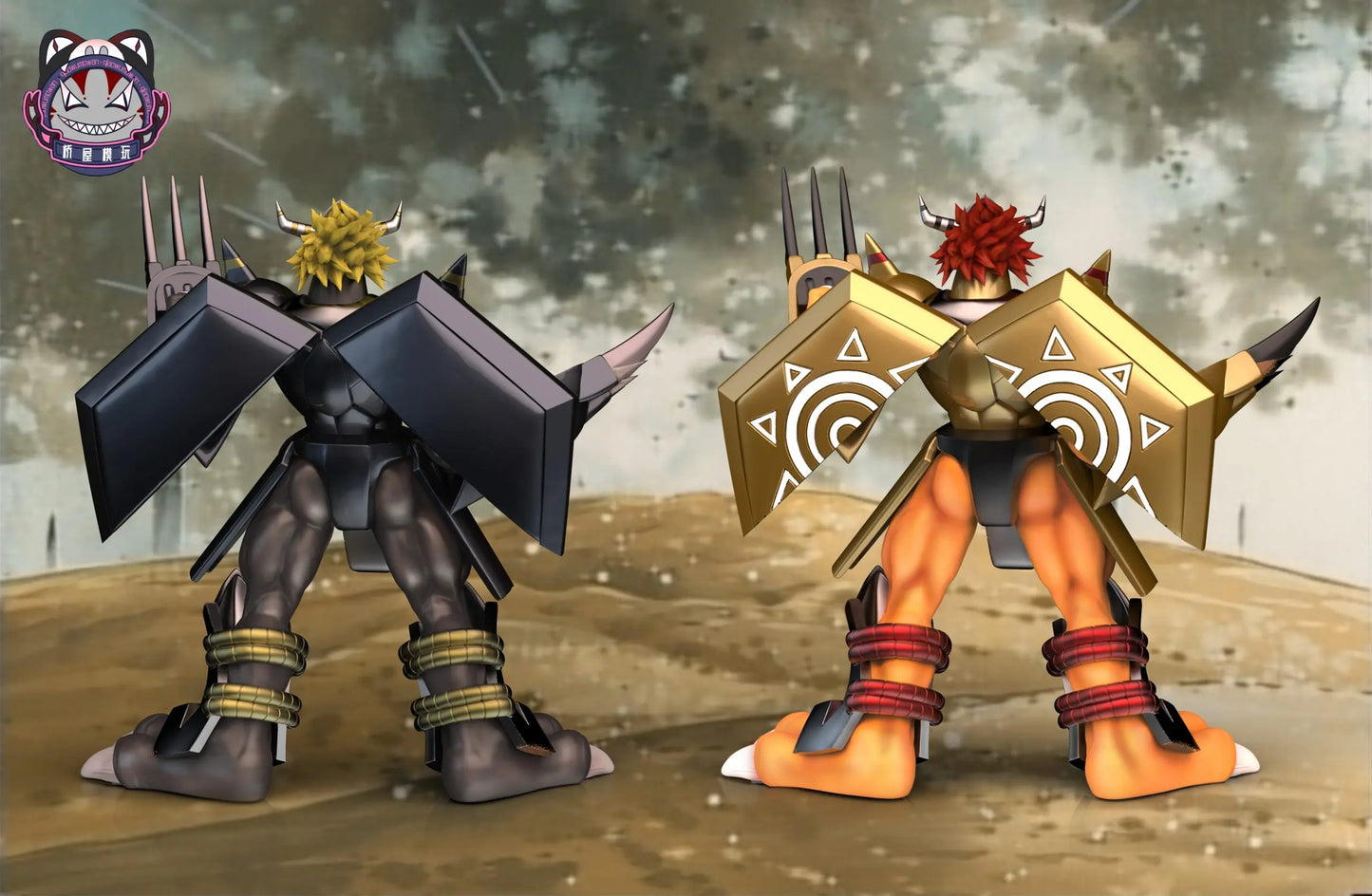 Qiao Wu Mo Wan - WarGreymon