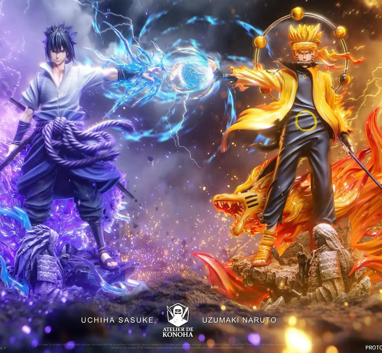 Atelier de Konoha - Sasuke and Naruto
