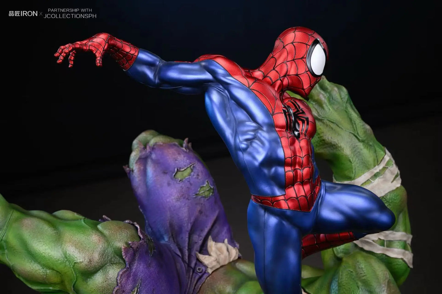 Iron - Spider-Man vs Hulk
