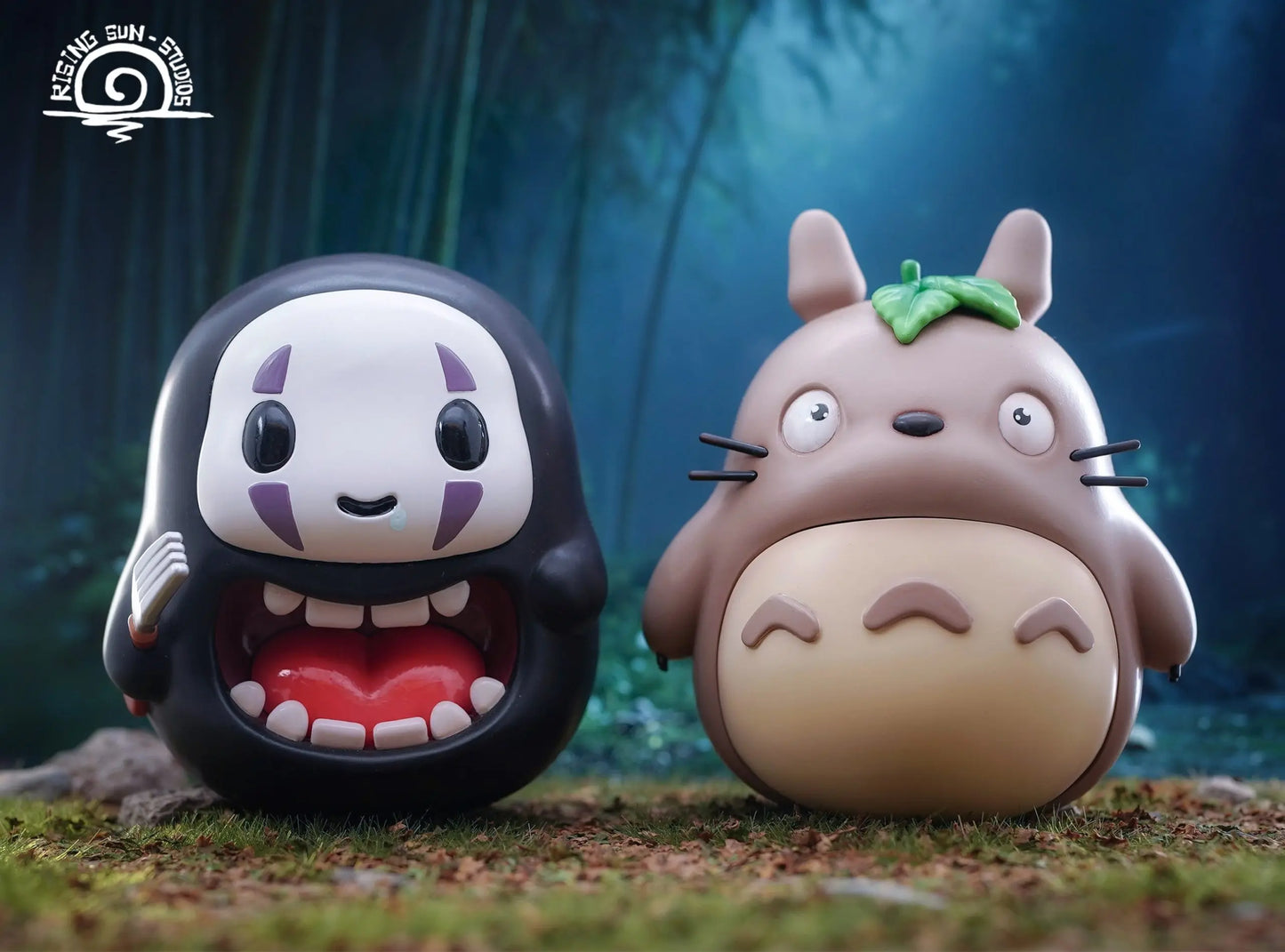 Rising Sun - No-Face and Totoro