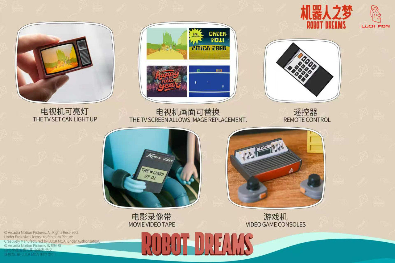 Luck Moai - Robot and Dog