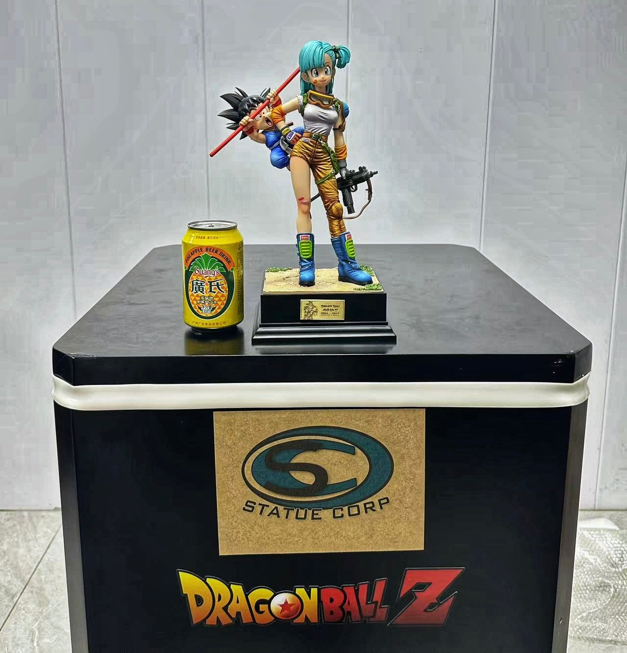 Infinite - Bulma and Kid Goku