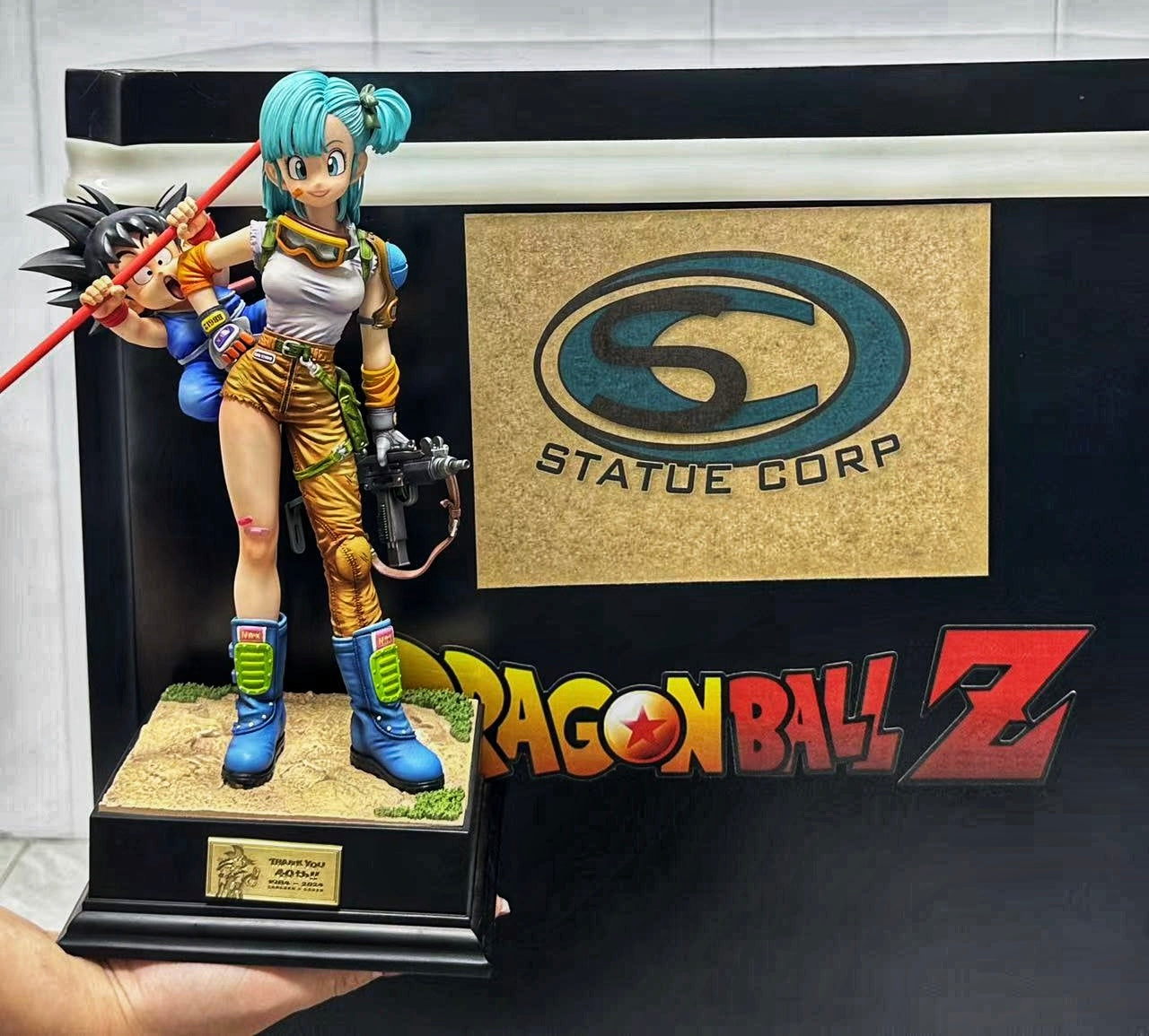 Infinite - Bulma and Kid Goku