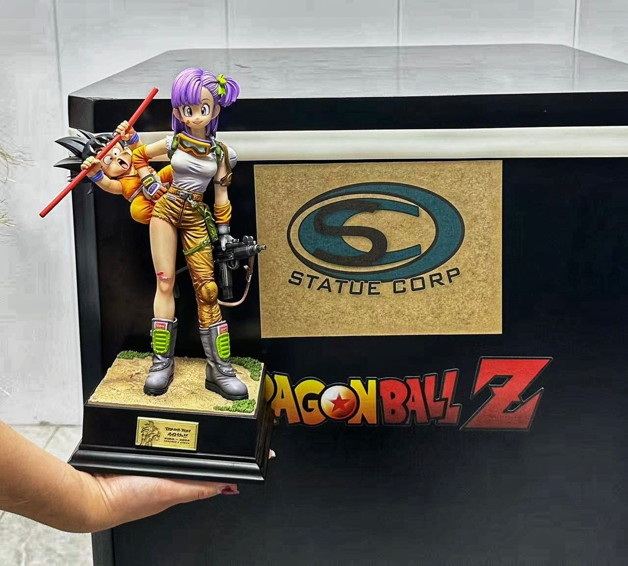 Infinite - Bulma and Kid Goku