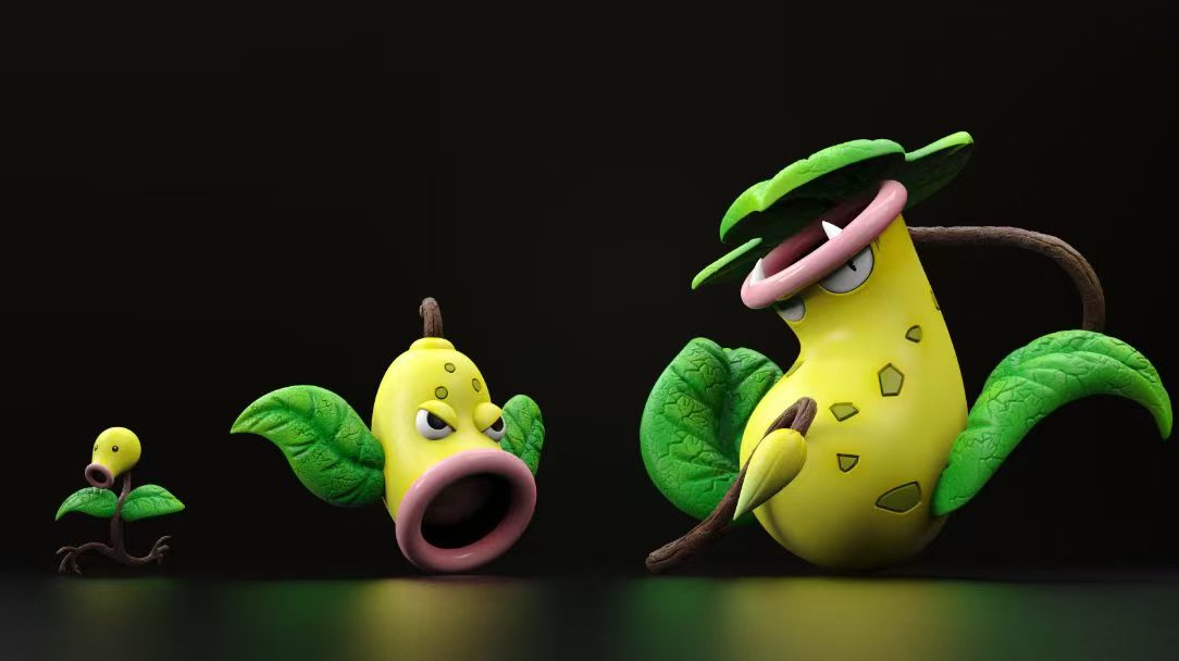 Game Master - Victreebel, Bellsprout and Weepinbell