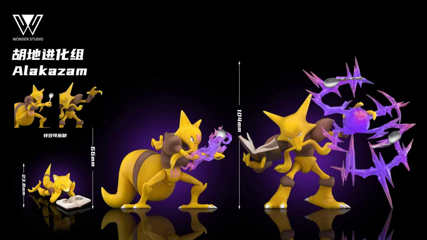 Wonder - Alakazam, Abra and Kadabra