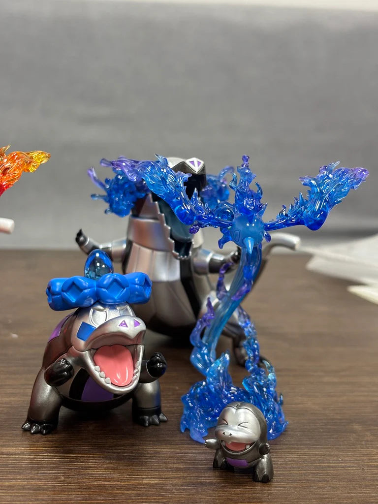 Mo Yu - Skeledirge, Crocalor and Fuecoco