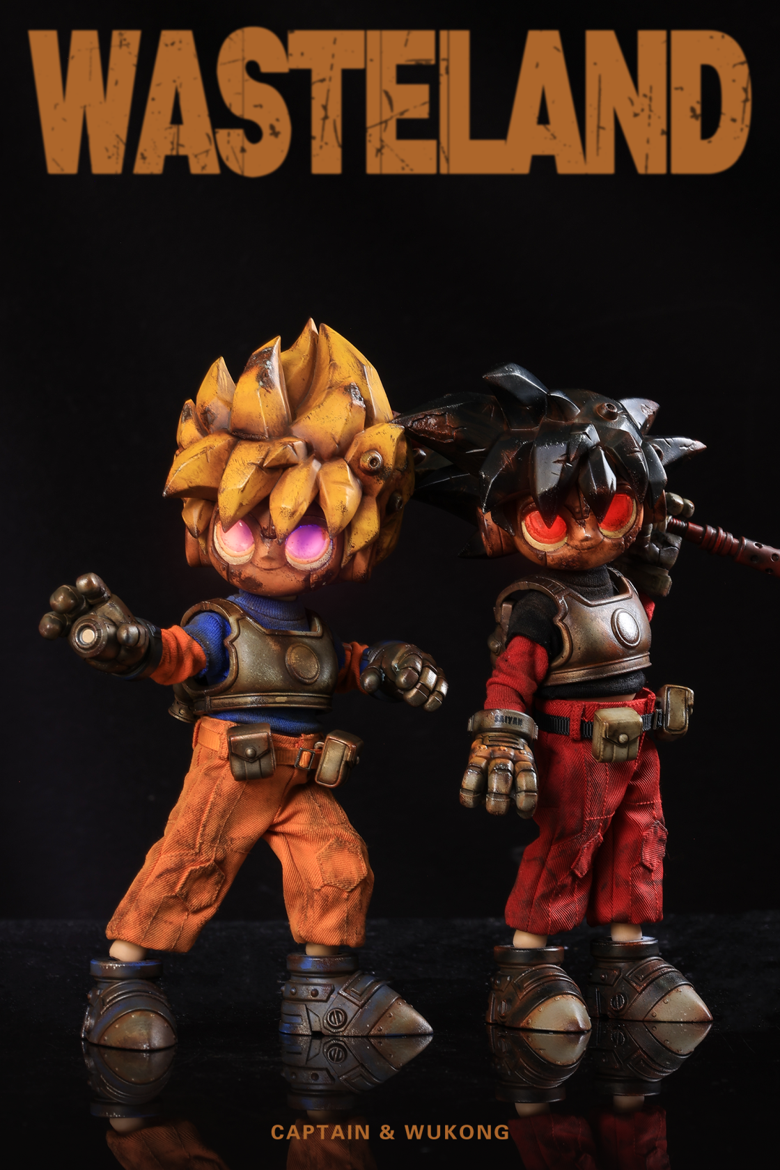 We Art Doing - Wukong Unit Zero, Wukong Super Mode Z, Captain Steam Ignition and Captain Nika Spark