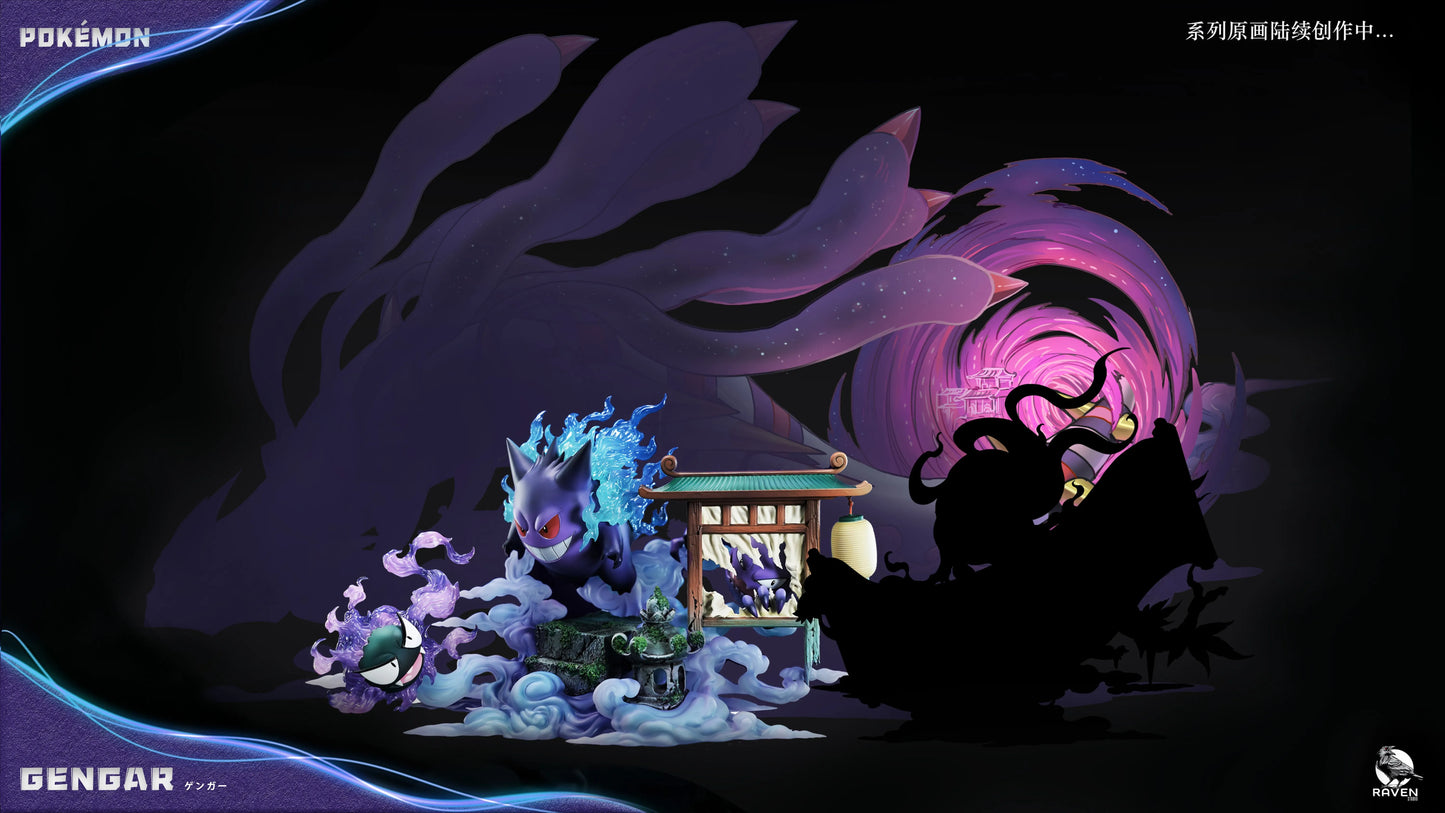 Raven - Gengar, Gastly and Haunter