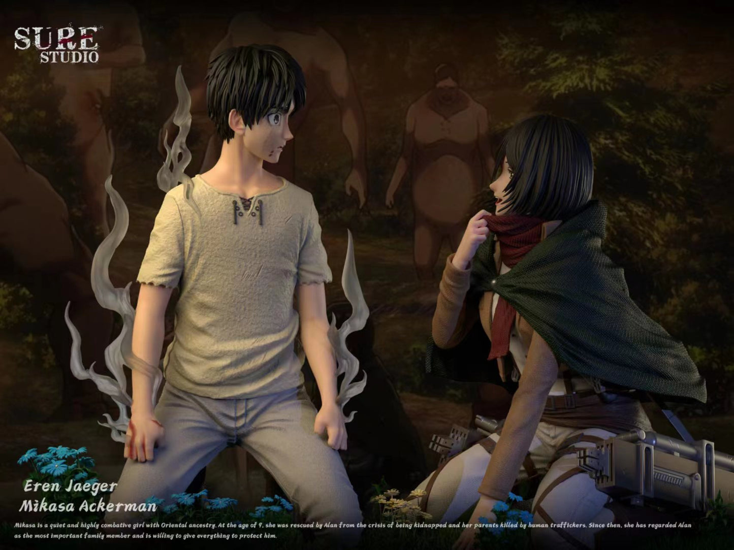 Sure - Eren and Mikasa