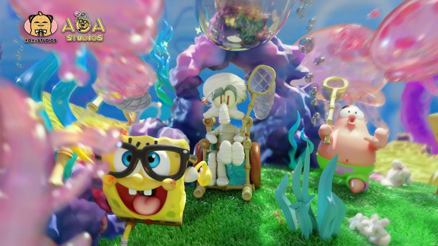 AOA - SpongeBob SquarePants, Squidward and Patrick Star