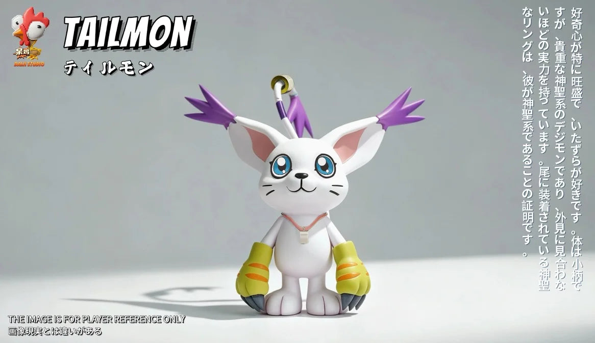 IK - Tailmon, Nyaromon, Patamon and Tokomon