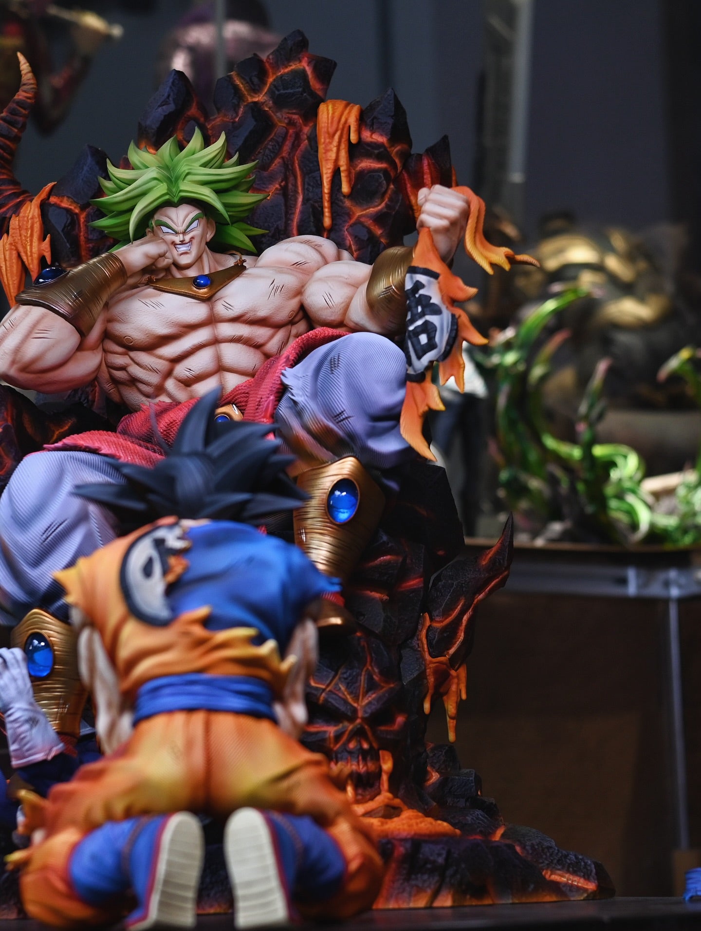Billion Beast - Broly, Goku and Vegeta