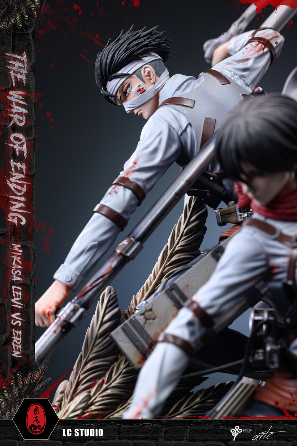 LC - Mikasa and Levi vs Founding Titan