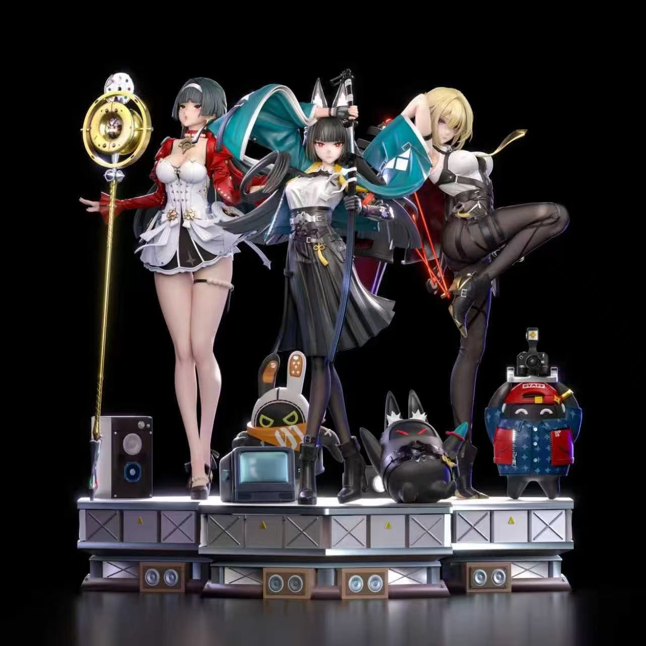 Hakimi - Astra Yao, Hoshimi Miyabi and Evelyn Chevalier – StatueCorp