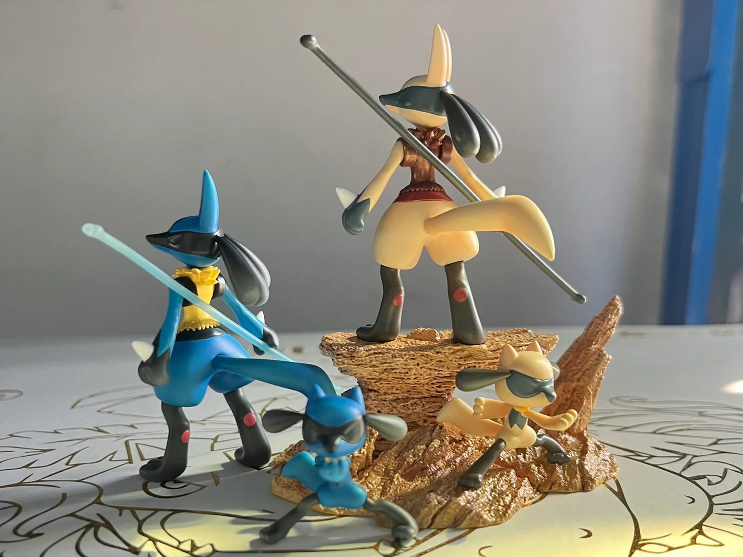 151 - Riolu and Lucario