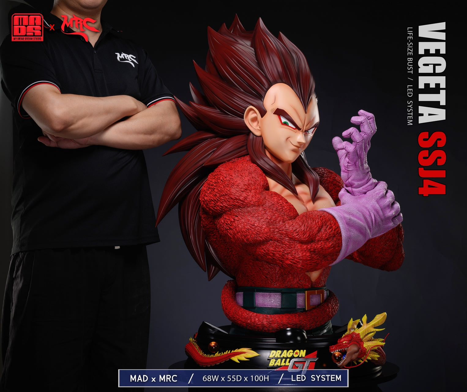 MAD x MRC SSJ4 Vegeta – StatueCorp