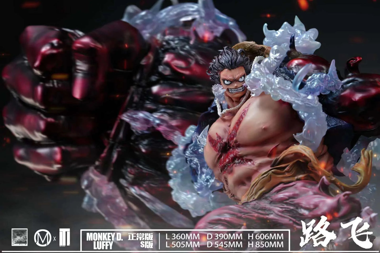 Cortina de Hierro - Gear 4 Luffy
