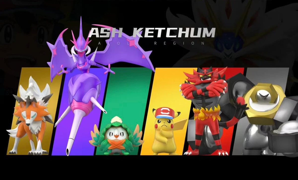 Wonder - Ash's Alola Team