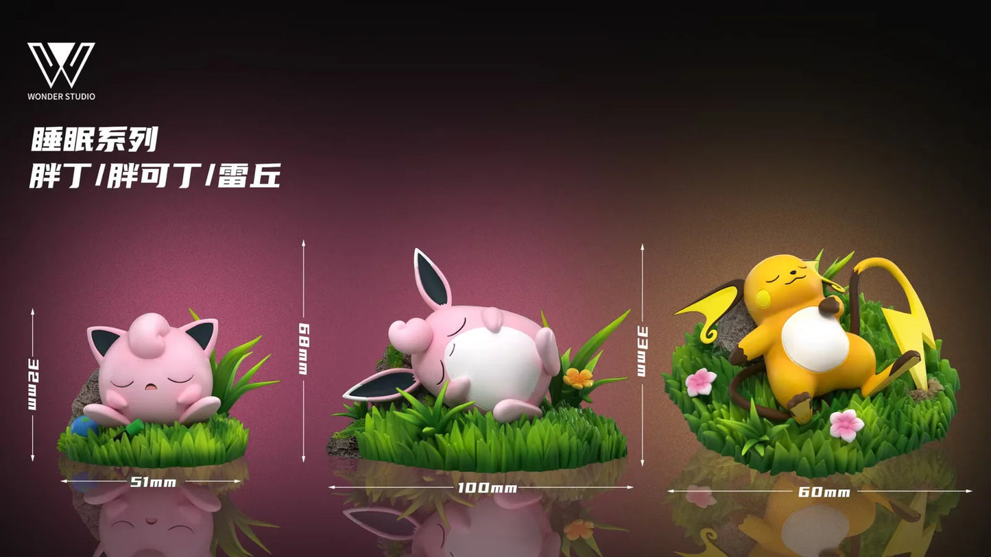 Wonder - Jigglypuff, Wigglytuff and Raichu