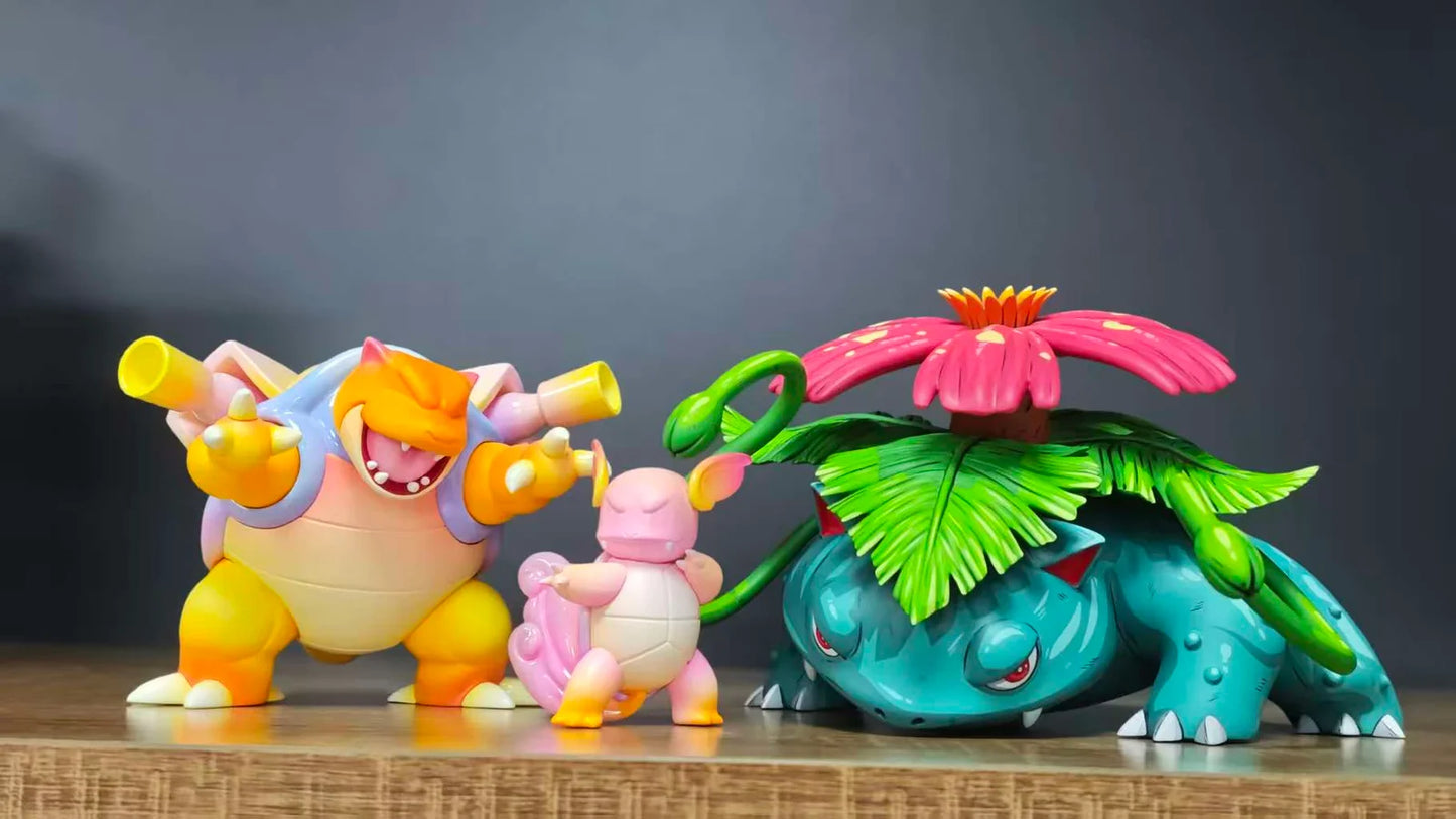 MN - Blastoise, Squirtle and Wartortle