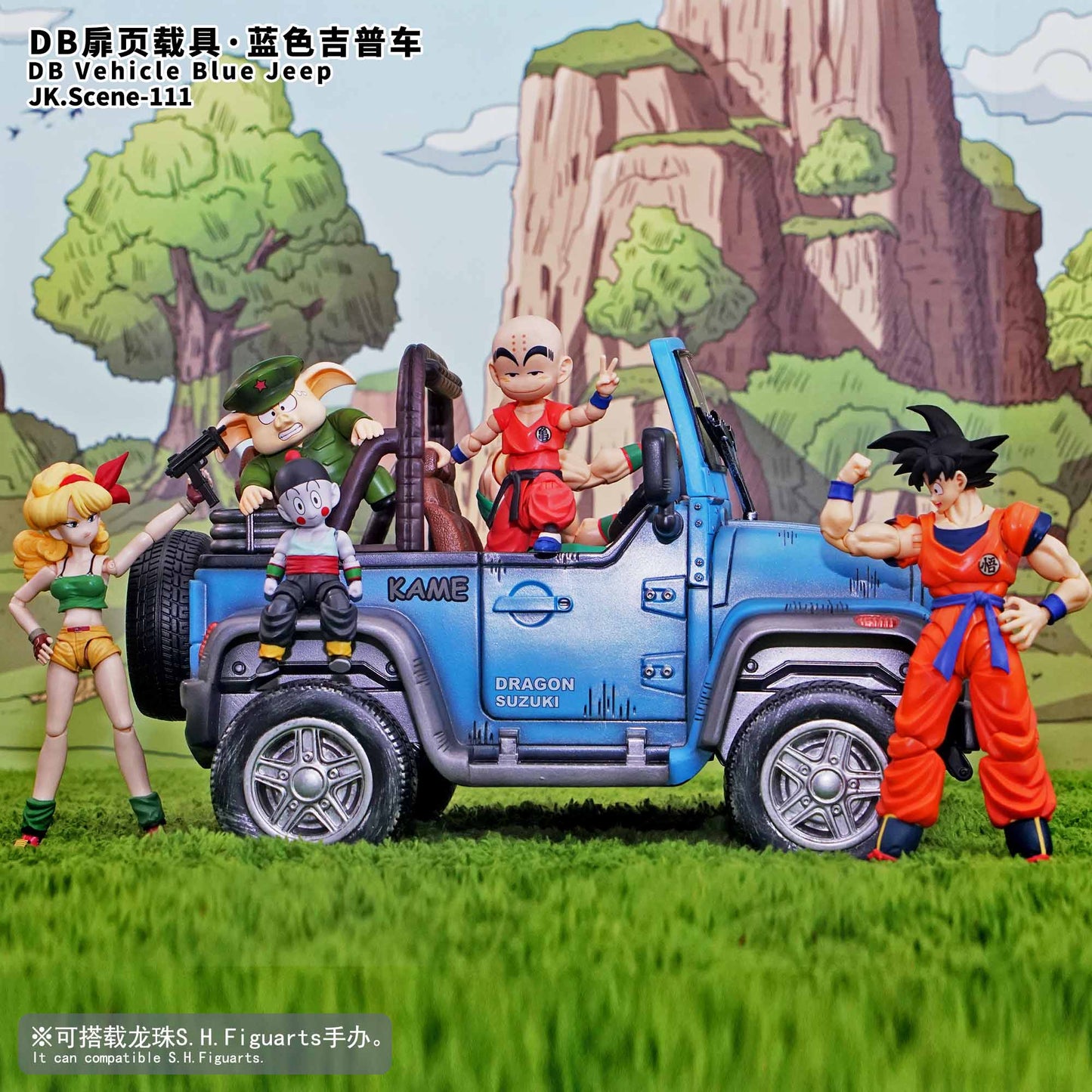 JacksDo - Blue Jeep