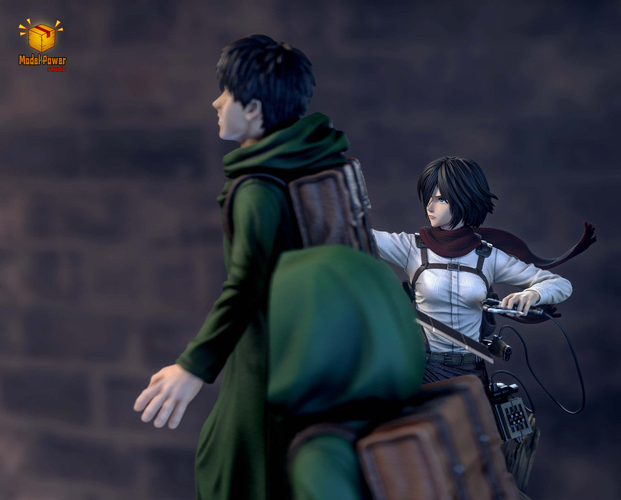Model Power - Eren, Armin and Mikasa