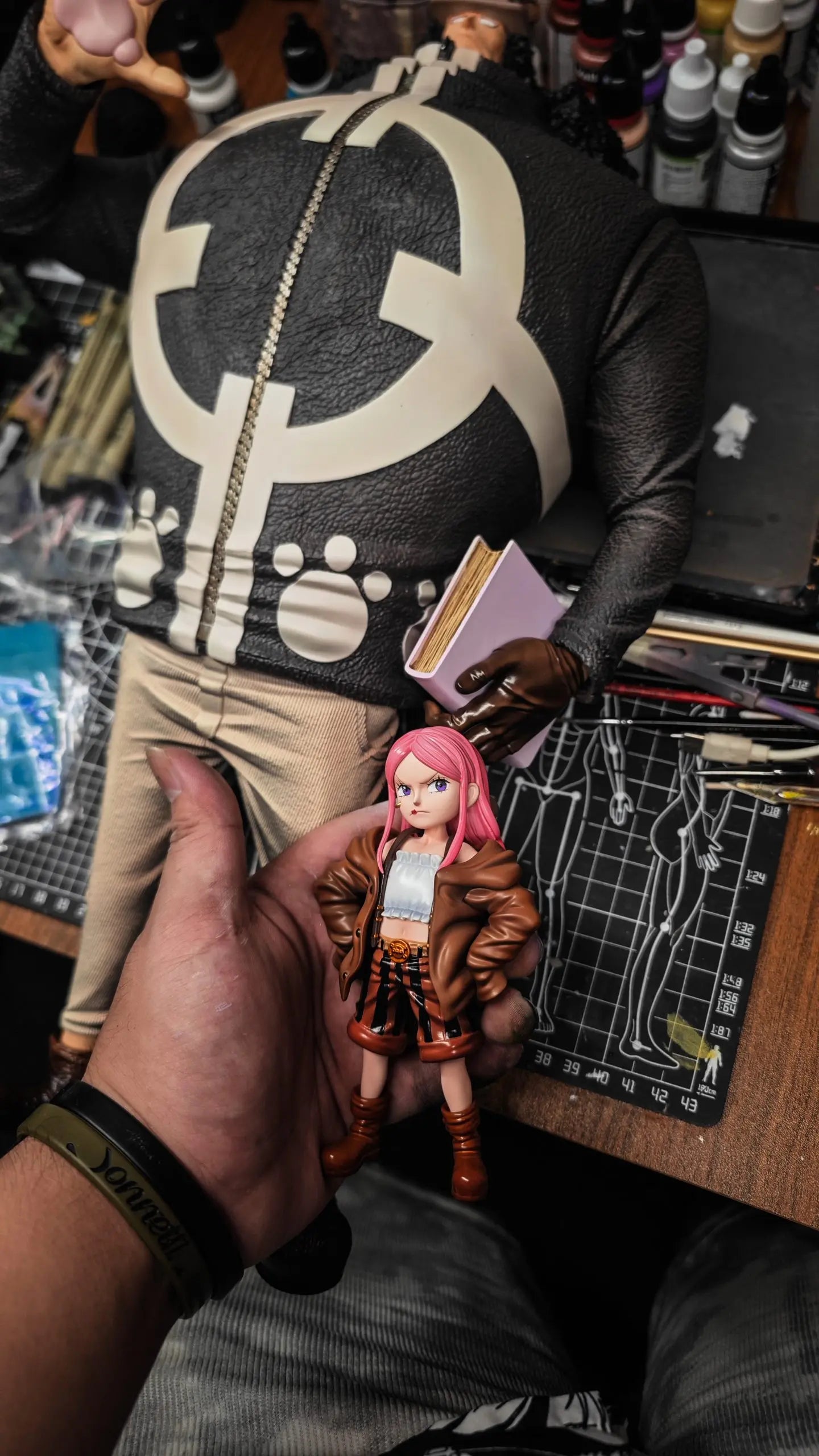 Long Hu x Ghost - Kuma and Jewelry Bonney