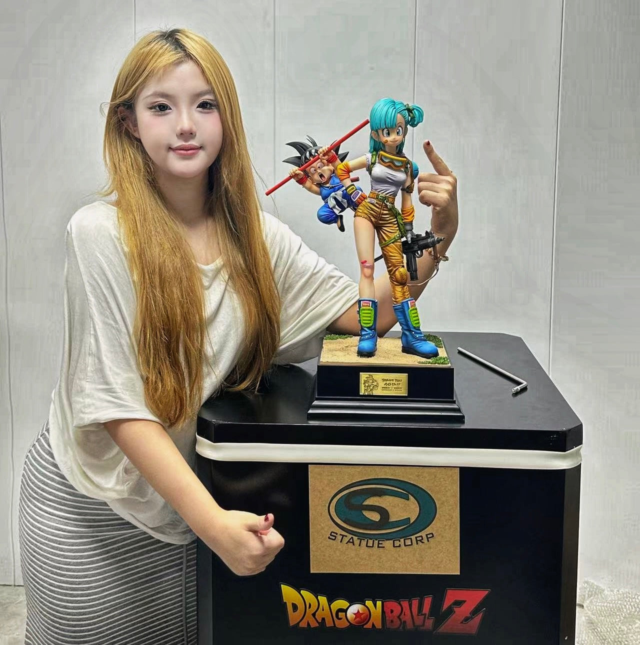 Infinite - Bulma and Kid Goku