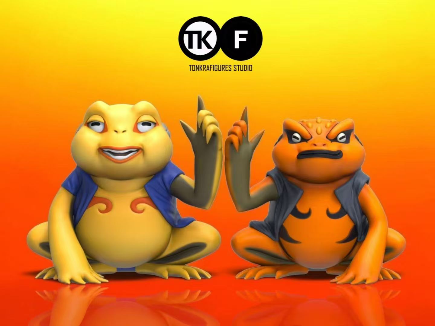 TKF - Gamakichi and Gamatatsu