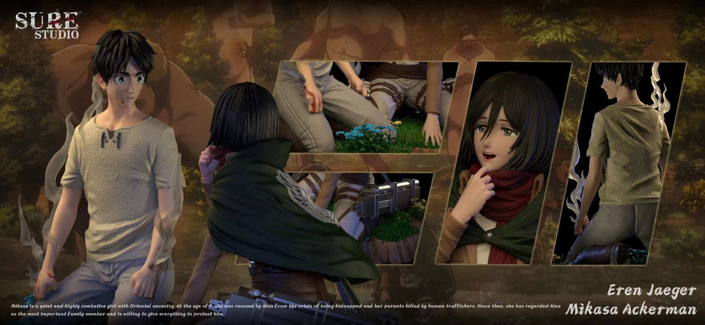 Sure - Eren and Mikasa