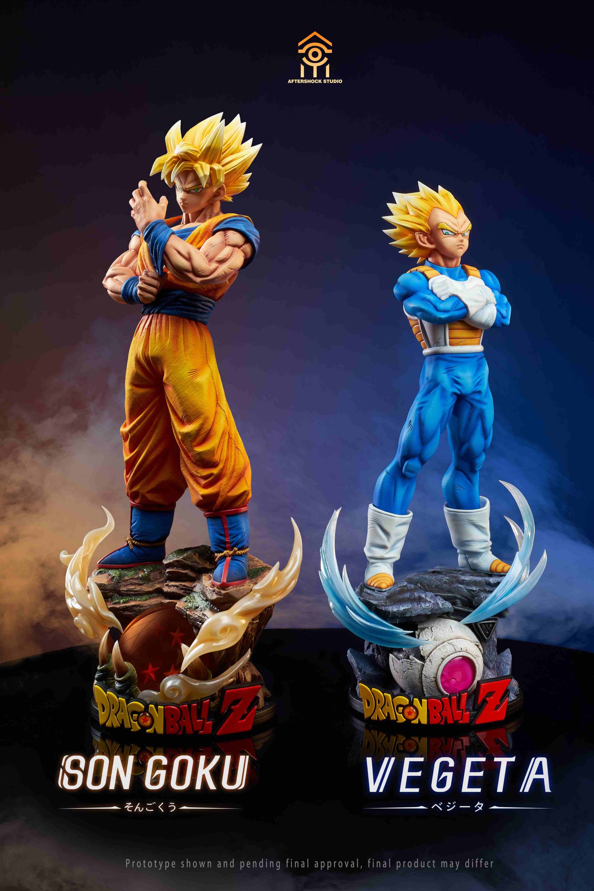 Aftershock - SSJ Goku and Vegeta – StatueCorp