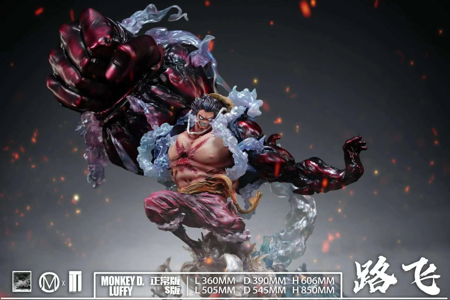 Cortina de Hierro - Gear 4 Luffy