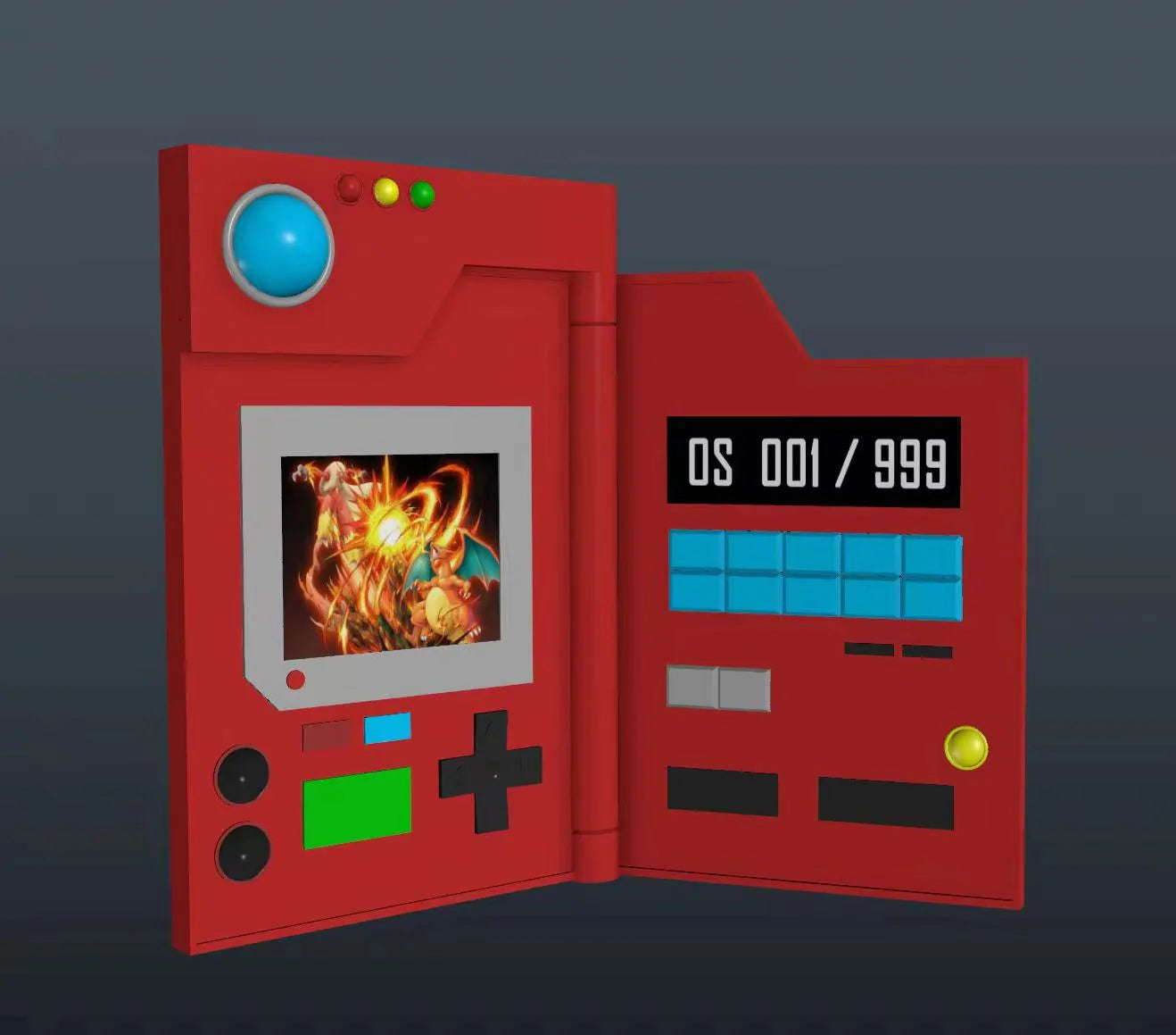 Pokemon x Monkey D - Charizard vs Blakizen