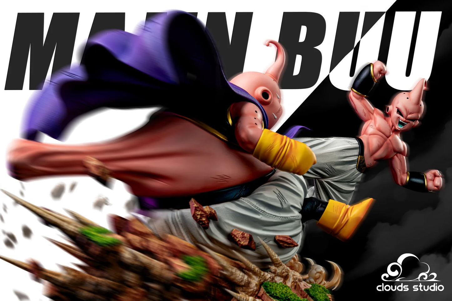 Clouds - Majin Buu vs Kid Buu